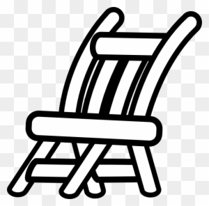 Chair Clipart Outline - School Desk Black And White Png - Free ...