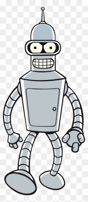 Robot Bender Face T Shirt Futurama Free Transparent Png Clipart Images Download - bender shirt roblox