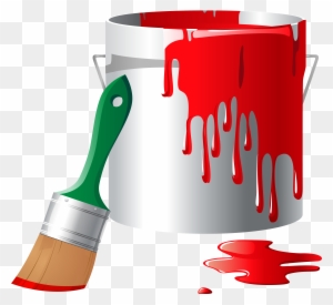 paint pot clipart