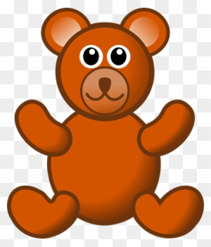 Brown Clipart Teddy Bear - Ursinho Png - Free Transparent PNG Clipart ...