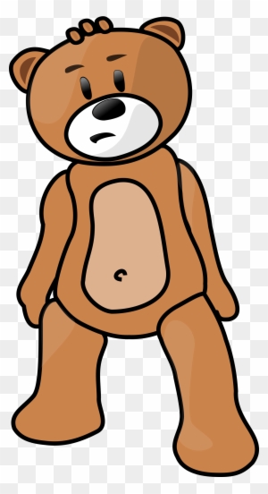 macho teddy bear clipart