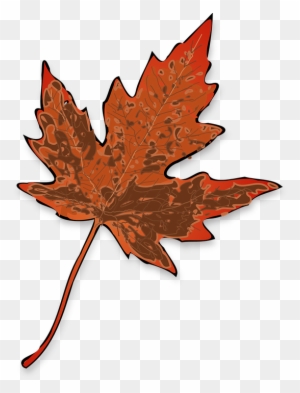 Foliage Clipart Brown Leaf - Maple Leaf Clip Art - Free Transparent PNG ...