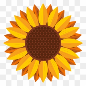 Free Free 190 Clipart Sunflower Simple SVG PNG EPS DXF File