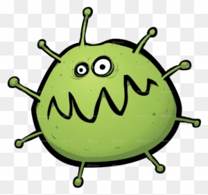 Awesome Virus Cartoon Virus Png Transparent Images - Monster Face ...