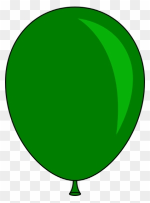 green balloon clipart