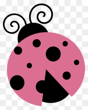 red ladybug clipart pink