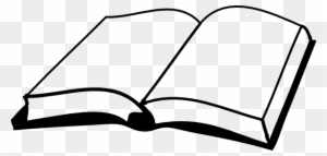 Open Book Clipart Black And White Clipart Panda Free - Feather - Free 