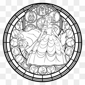 Drawn Glass Colouring Stain Glass Window Coloring Page Free Transparent Png Clipart Images Download