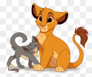 Simba And Kattja By Kamirah - Kamirah Deviantart - Free Transparent PNG ...