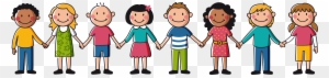 Friends Holding Hands Clip Art - Kit Heath Kids - Free Transparent PNG ...