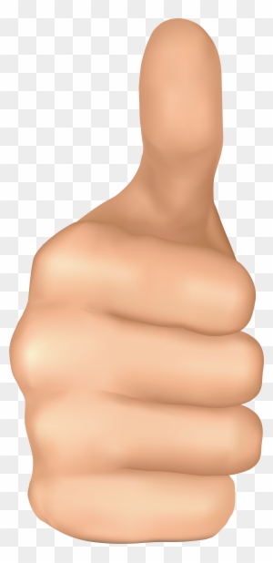 Thumbs Up Hand Png Clip Art - Mannequin