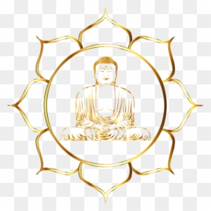 Lotus Flower Outline 9, Buy Clip Art - Buddhist Values And Morals ...