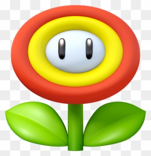 Fire Flower - Super Mario Fire Flower - Free Transparent PNG Clipart ...