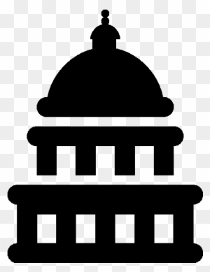 Pixel - Capitol Building Icon Vector - Free Transparent PNG Clipart ...