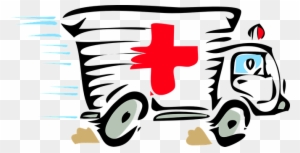 Ambulance Paramedic Red Cross Doctor Trans - Ambulance Clipart Transparent