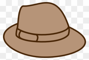 indiana jones hat clipart border