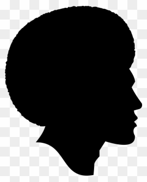 Clipart - African American Male Silhouette - Free Transparent PNG ...