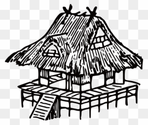 How to draw A Village House  Hut step by step very easy  drawing   art video  YouTube