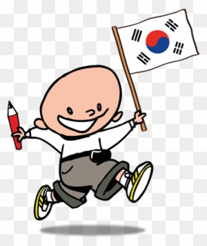 south korea children clipart