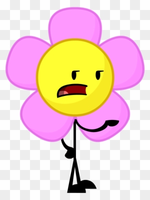 Flower Pose - Battle For Dream Island Flower - Free Transparent PNG ...