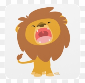 roaring lion profile clip art