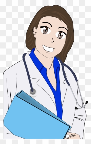 Female Doctor Cartoon Png - Free Transparent PNG Clipart Images Download