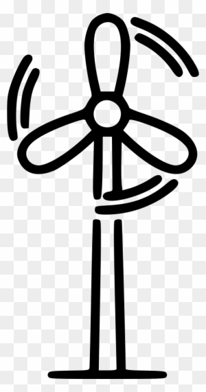 Wind Turbine Windmill Comments - Wind Turbine Icon Png - Free ...