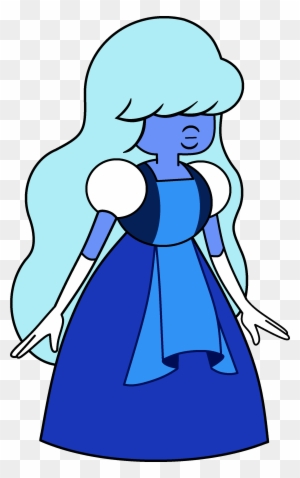 Sapphire Is A Member Of The Crystal Gems Who Made Her - Sapphire From 