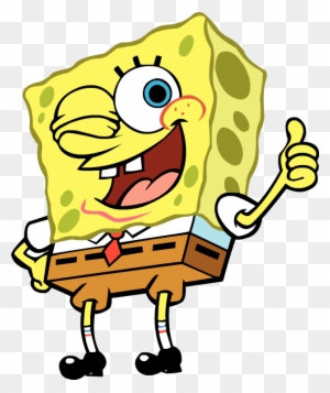 Spongebob Finger Up Transparent Png - Spongebob Transparent Background ...