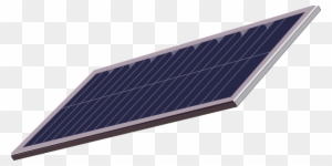 Solar Panel Clip Art At Clker - Solar Panel Png Small