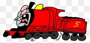 Digital Art James The Red Engine Train PNG, Clipart, Art, Artist