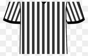 Football Referee Shirt - Referee T Shirt Vector - Free Transparent PNG ...