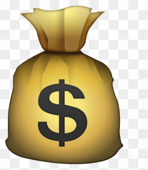 Money Bag Emoji Png - Free Transparent PNG Clipart Images Download