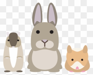 big and small animals clipart image