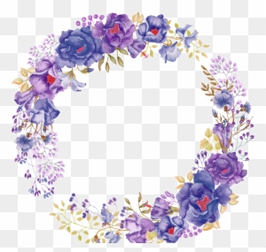 Imagem - Watercolor Wreath Flower Png - Free Transparent PNG Clipart ...