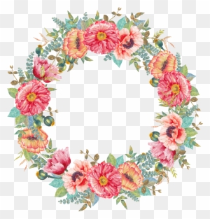 Download Floral Wreath Clipart Transparent Png Clipart Images Free Download Clipartmax