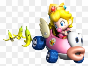 Mario Kart Clip Art - Mario Kart Baby Peach