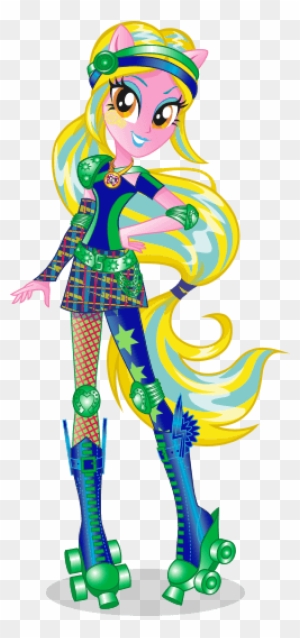 Mlp Equestria Girls Friendship Games Lemon Zest Rollerskater - My Little Pony Equestria Girls Görselleri Lemon