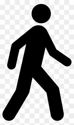 Walking Icons - Person Walking Icon Png - Free Transparent PNG Clipart  Images Download
