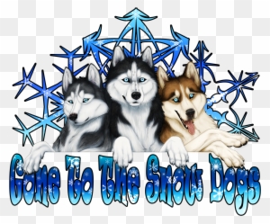 Gone To The Snow Dogs By Fenrirsulfer - Mackenzie River Husky - Free  Transparent PNG Clipart Images Download