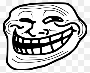 So We Kept Emailing The B1g Hoaxster And Yes, It Was - Troll Meme Face Png