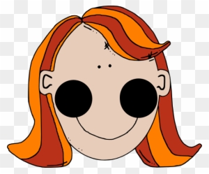 Original Png Clip Art File Teenage Girl Cartoon Face - Cartoons Of Teenage Girl