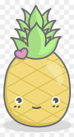 'kawaii Pineapple' Sticker By Marceline Smith - Transparent Cute ...