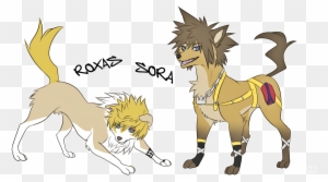 Sora Canine Version By Kagay - Kingdom Hearts Sora Dog - Free