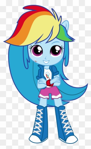 mlp eg minis rainbow dash