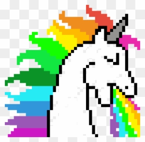 Pixel Art Unicorn Dab