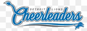 Detroit Lions Backgrounds On Walls Cover - Detroit Lions Cheerleaders Logo  - Free Transparent PNG Clipart Images Download