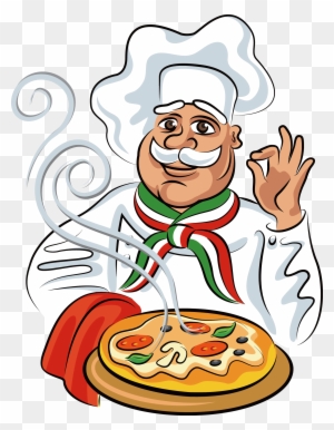 Pizza Italian Cuisine Chef Cook - Pizza Cartoon - Free Transparent PNG ...