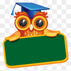 24-1 - Owl With Diploma Png - Free Transparent PNG Clipart Images Download