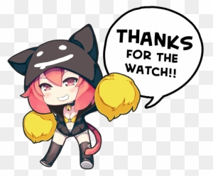 Thanks For Watching Gif Kawaii Free Transparent Png Clipart Images Download